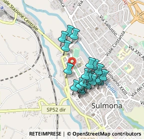 Mappa Via Francesco Crispi, 67039 Sulmona AQ, Italia (0.352)