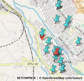 Mappa Via Francesco Crispi, 67039 Sulmona AQ, Italia (0.625)