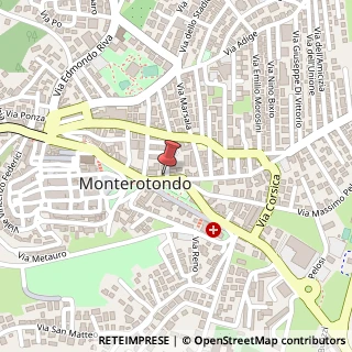 Mappa Piazza Roma, 12, 00015 Monterotondo, Roma (Lazio)