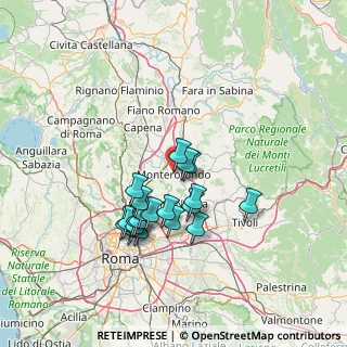 Mappa Via Giacomo Matteotti, 00015 Monterotondo RM, Italia (12.866)