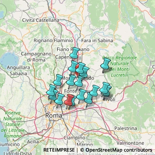Mappa Via Giacomo Matteotti, 00015 Monterotondo RM, Italia (11.763)