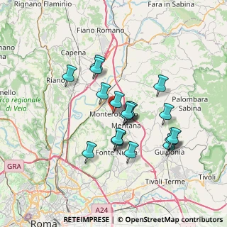 Mappa Via Giacomo Matteotti, 00015 Monterotondo RM, Italia (6.435)