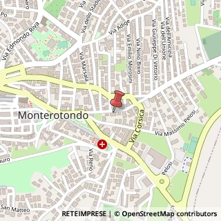 Mappa Via Giuseppe Mazzini, 14/D, 00015 Monterotondo, Roma (Lazio)