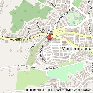 Mappa Piazza del Popolo, 15, 00015 Monterotondo, Roma (Lazio)