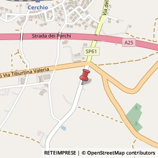 Mappa Via Della Casetta, 7, 67044 Celano, L'Aquila (Abruzzo)