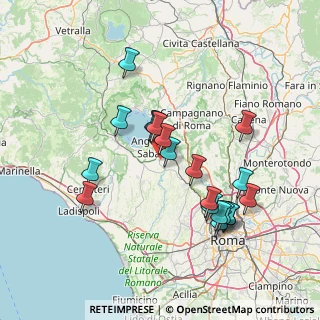 Mappa Via Francesco de Petris, 00061 Anguillara Sabazia RM, Italia (14.98)