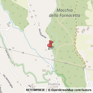 Mappa Via elcetina 37, 00058 Santa Marinella, Roma (Lazio)