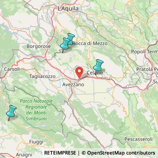 Mappa Autostrada dei Parchi, 67051 Avezzano AQ, Italia (44.25571)