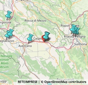 Mappa Via Valeria Tiburtina Km 130.500, 67044 Cerchio AQ, Italia (18.60909)