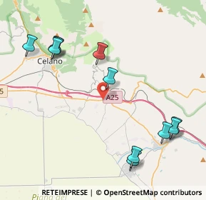 Mappa Via Valeria Tiburtina Km 130.500, 67044 Cerchio AQ, Italia (5.11727)