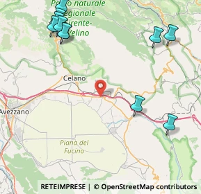 Mappa Via Valeria Tiburtina Km 130.500, 67044 Cerchio AQ, Italia (11.90818)