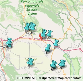 Mappa Via Valeria Tiburtina Km 130.500, 67044 Cerchio AQ, Italia (8.7305)