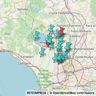 Mappa Via Papa Giovanni Paolo I, 00061 Anguillara Sabazia RM, Italia (10.529)