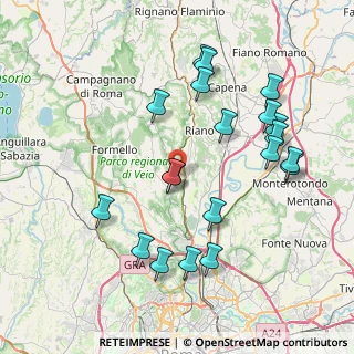 Mappa Via del Bosco, 00188 Roma RM, Italia (8.7695)