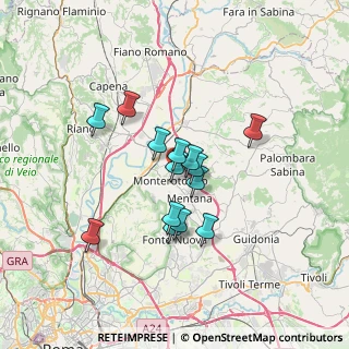 Mappa Via Monghio, 00015 Monterotondo RM, Italia (5.46929)