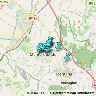 Mappa Via Monghio, 00015 Monterotondo RM, Italia (0.69938)
