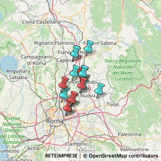 Mappa Via Monghio, 00015 Monterotondo RM, Italia (9.43733)