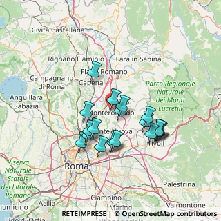 Mappa Via Vladimiro Riva, 00015 Monterotondo RM, Italia (12.8735)