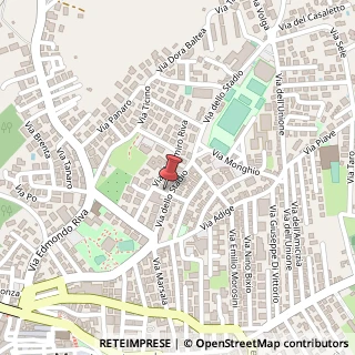 Mappa Via dello Stadio, 25, 00015 Monterotondo, Roma (Lazio)