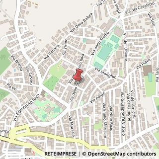 Mappa Via dello Stadio, 25a, 00015 Monterotondo, Roma (Lazio)