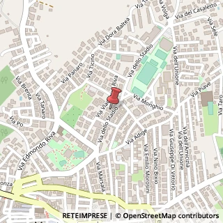 Mappa Via dello Stadio, 35, 00015 Monterotondo, Roma (Lazio)