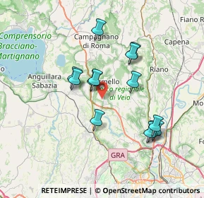 Mappa Via dei Gobbi, 00060 Formello RM, Italia (6.84692)