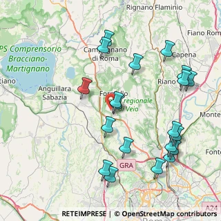 Mappa Via dei Gobbi, 00060 Formello RM, Italia (9.64)