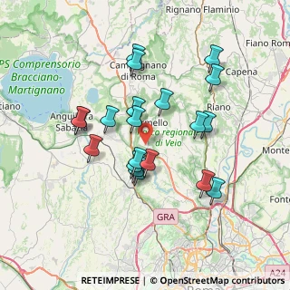 Mappa Via dei Gobbi, 00060 Formello RM, Italia (6.8645)