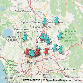 Mappa Via Vulcano, 00015 Monterotondo RM, Italia (13.62842)