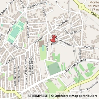 Mappa Via Dino Pompili, 12b, 00015 Monterotondo, Roma (Lazio)
