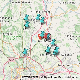 Mappa Visite domiciliari, 00015 Monterotondo RM, Italia (6.925)
