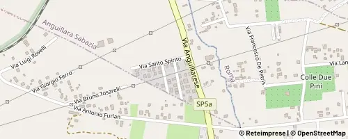 Mappa Anguillara Sabazia