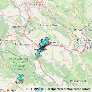 Mappa Via Pietragrossa, 67051 Avezzano AQ, Italia (18.75615)