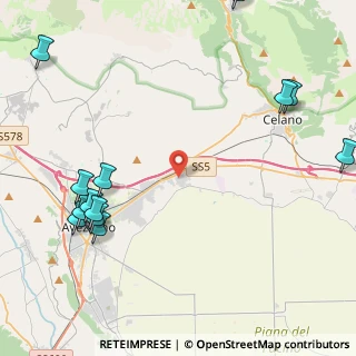Mappa Via Pietragrossa, 67051 Avezzano AQ, Italia (6.49714)