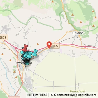 Mappa Via Pietragrossa, 67051 Avezzano AQ, Italia (5.055)