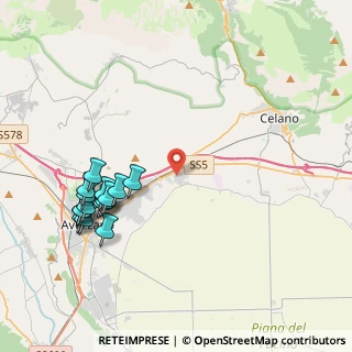 Mappa Via Pietragrossa, 67051 Avezzano AQ, Italia (4.874)