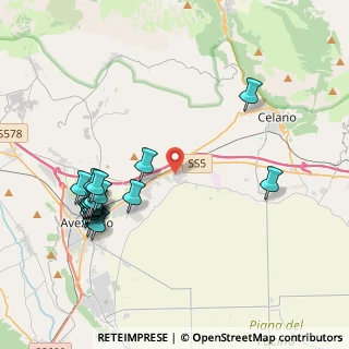 Mappa Via Pietragrossa, 67051 Avezzano AQ, Italia (4.8585)