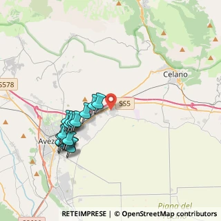 Mappa Via Pietragrossa, 67051 Avezzano AQ, Italia (4.25353)