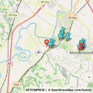 Mappa Via Monte Grappa, 00015 Monterotondo RM, Italia (2.245)