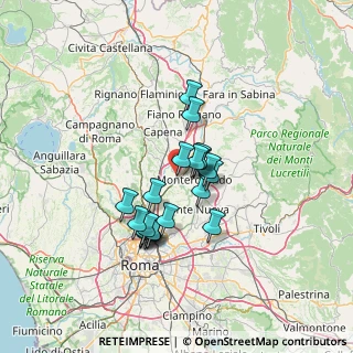Mappa Via Monte Grappa, 00015 Monterotondo RM, Italia (11.0475)
