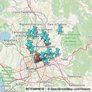 Mappa Via Giuseppe di Vittorio, 00015 Monterotondo RM, Italia (12.076)