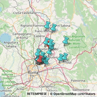 Mappa Via Giuseppe di Vittorio, 00015 Monterotondo RM, Italia (11.3285)