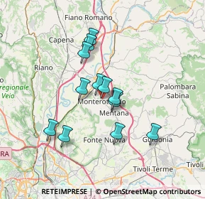 Mappa Via Marsala, 00015 Monterotondo RM, Italia (5.97833)