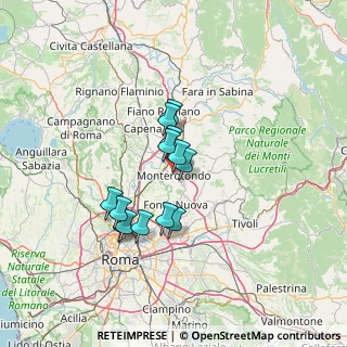 Mappa Via Tommaso Cellottini, 00015 Monterotondo RM, Italia (10.84923)