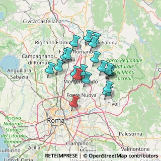 Mappa Via Marsala, 00015 Monterotondo RM, Italia (10.5345)