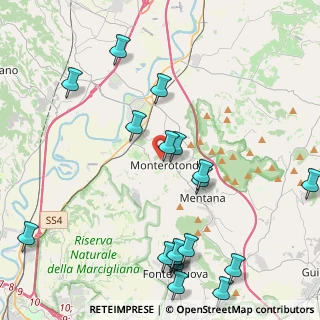 Mappa Via Ischia, 00015 Monterotondo RM, Italia (5.766)