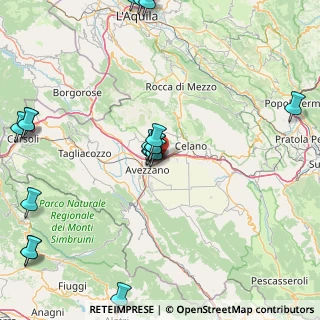 Mappa Corso Italia, 67051 Avezzano AQ, Italia (22.54684)