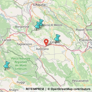 Mappa Corso Italia, 67051 Avezzano AQ, Italia (44.395)
