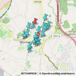 Mappa Via Silvio Pellico, 00015 Monterotondo RM, Italia (0.6385)