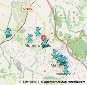 Mappa Via Giuseppe di Vittorio, 00015 Monterotondo RM, Italia (2.06615)